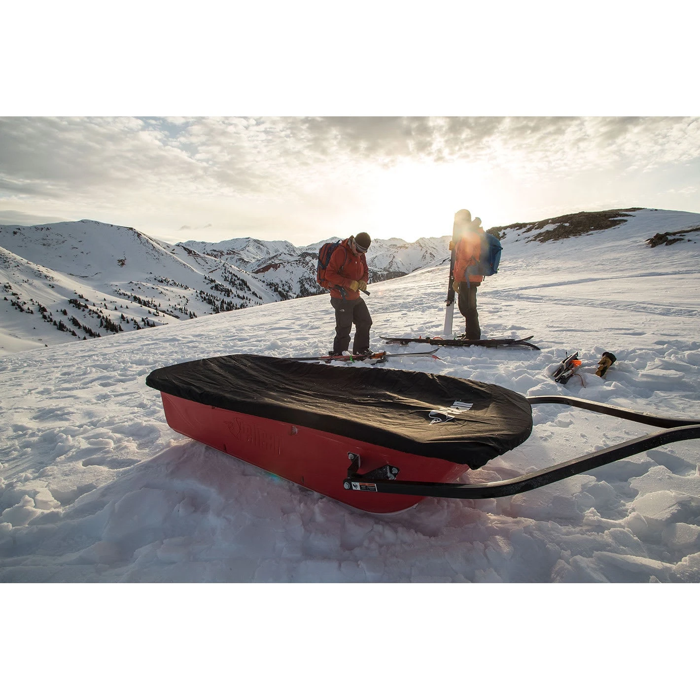 Trek Sport 68 Utility Sled With Runners. Tow Hitch & Travel Cover 4 Trek Sport 68 Utility Sled With Runners. Tow Hitch & Travel Cover - Image 4