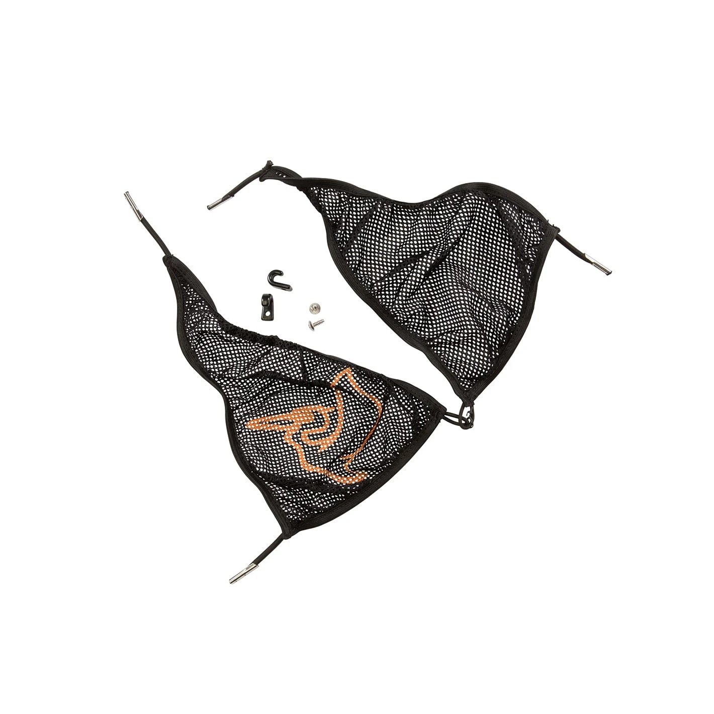 Bright Orange Mesh Deck Cover 1 Bright Orange Mesh Deck Cover