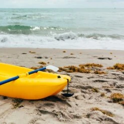 Pelican Sport Combo - 2 Solo Kids Kayaks With Paddles - Yellow/Blue -Pelican Sport Combo Solo Jaune Bleu Poignee LS3