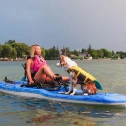 Pelican Sport Getaway 110 HDII Recreational Pedal Kayak 12 Pelican Sport Getaway 110 HDII Recreational Pedal Kayak -Pelican Sport Kayak MHP10P101 GETAWAY Dog LS