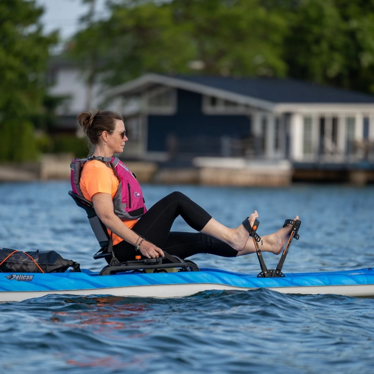 Pelican Sport Getaway 110 HDII Recreational Pedal Kayak 2 Pelican Sport Getaway 110 HDII Recreational Pedal Kayak - Image 2