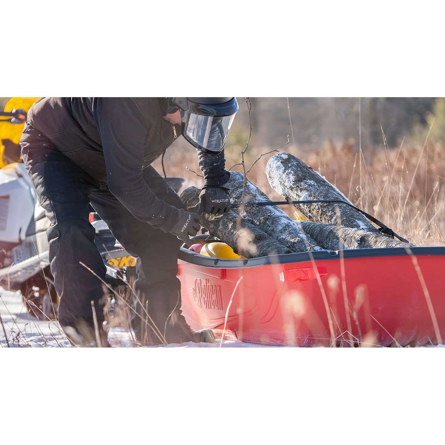 Trek Sport 94 Utility Sled With Runners. Tow Hitch & Travel Cover 4 Trek Sport 94 Utility Sled With Runners. Tow Hitch & Travel Cover - Image 4