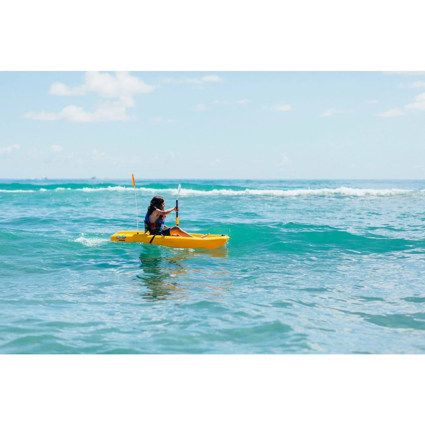 Pelican Sport Solo Kids Kayak With Paddle 4 Pelican Sport Solo Kids Kayak With Paddle - Image 4